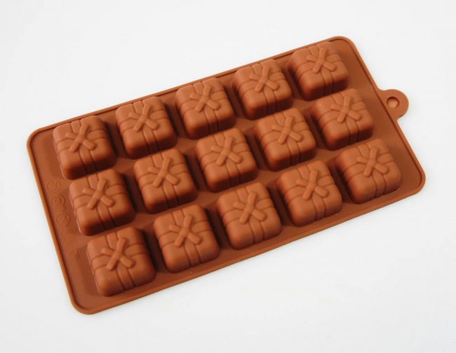 Silicone Molds Chocolate Chocolates  Silicone Mold Christmas Chocolate -  15 Holes - Aliexpress