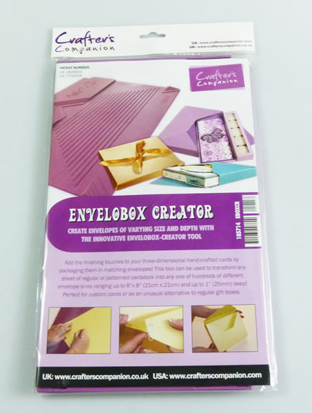 Envelobox Creator - Embossing Board by Crafter's Companion Silicone Moulds