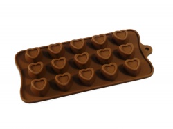 Shop Chocolate Bar Mold: Puffy Heart Valentine's Day Silicone Molds –  Sprinkle Bee Sweet