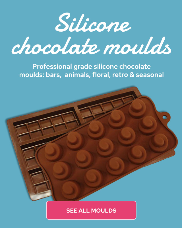  Silicone Cake and Chocolate Moulds, Silicone Baking  Moulds, Silicone Bakeware, Cook Shop Silicone Moulds